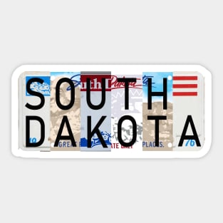 South Dakota License Plate Sticker